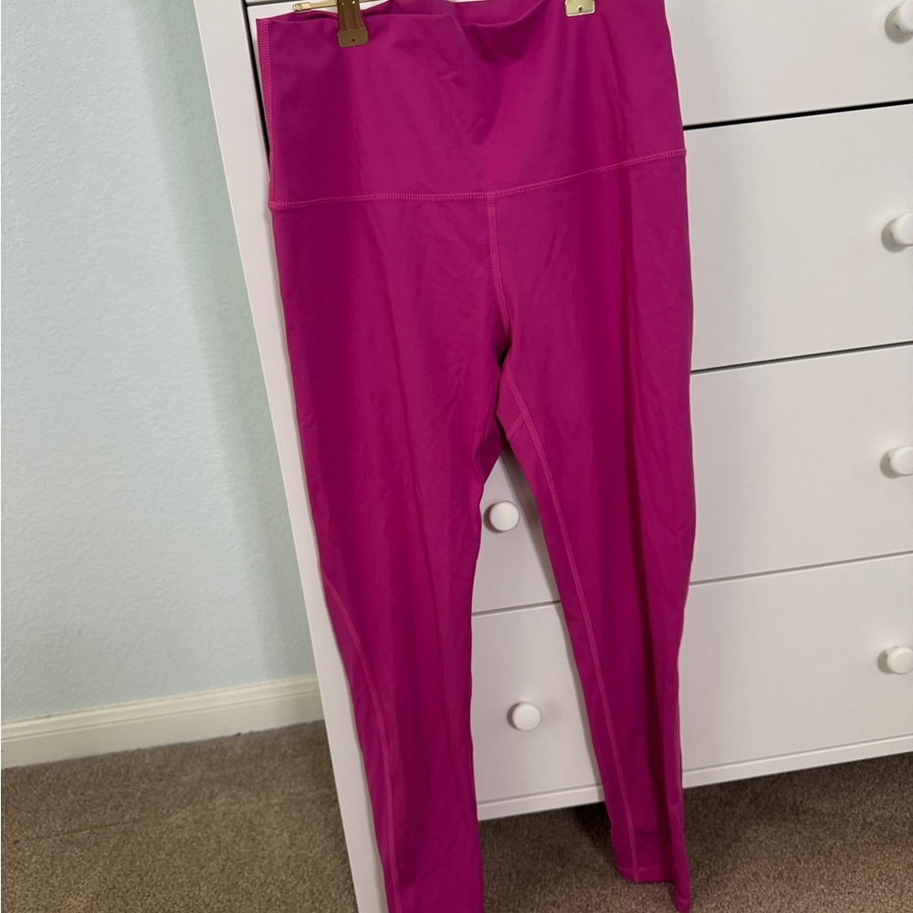 Zyia Pink Size 12 Fuchsia Leggings